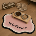 Signature Feeding Mat – Personalised Pet Dining Mat