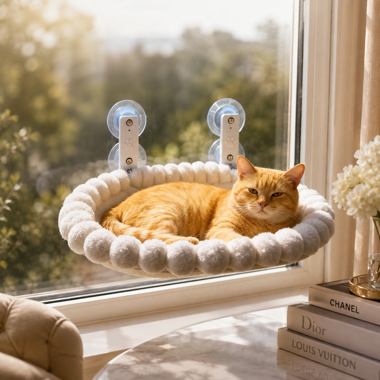 CloudView Cat Window Hammock 🐾