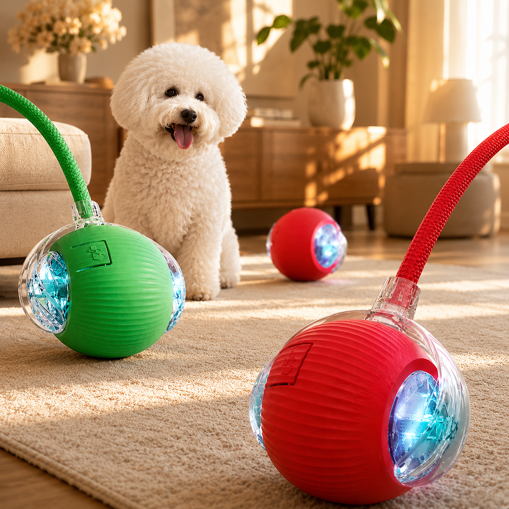 Zoomie Ball – Smart Interactive Pet Toy 🐾