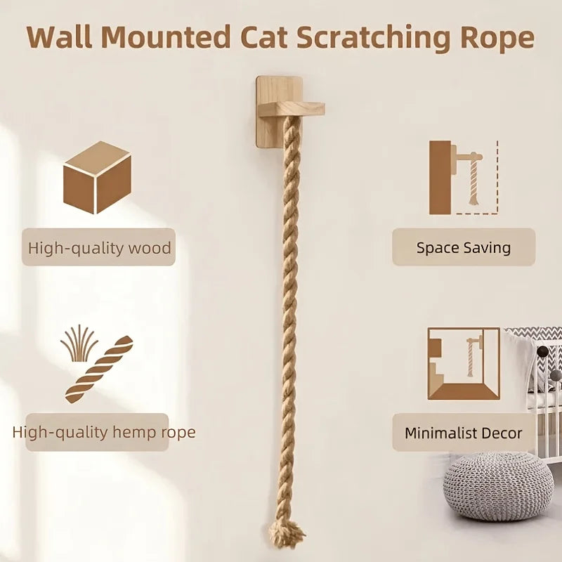 Climb – Natural Jute Cat Climbing Rope