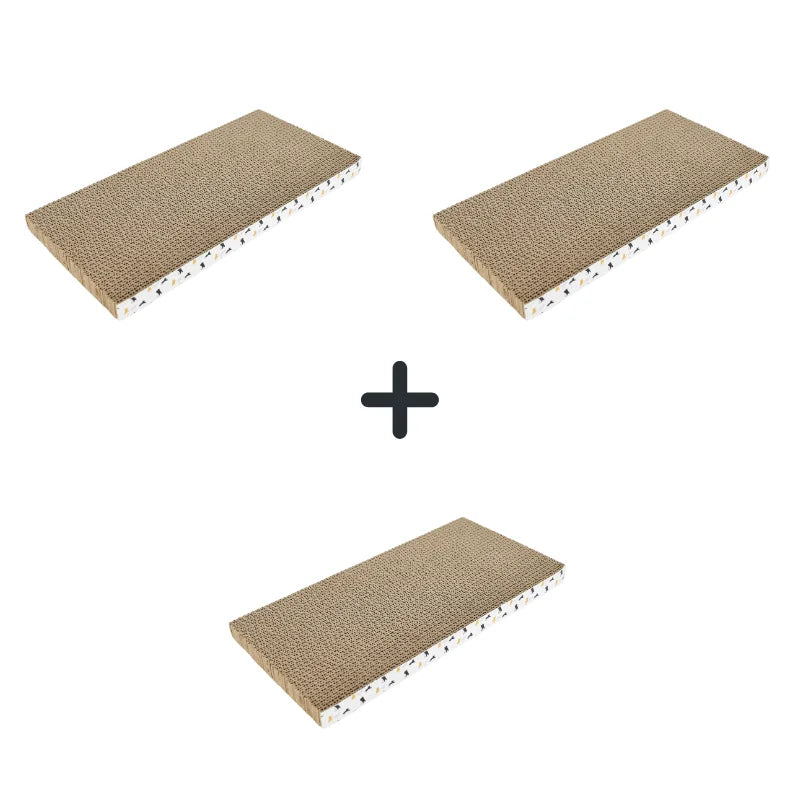 Pawvelle ClawSaver™ Corrugated Cat Scratcher Lounge
