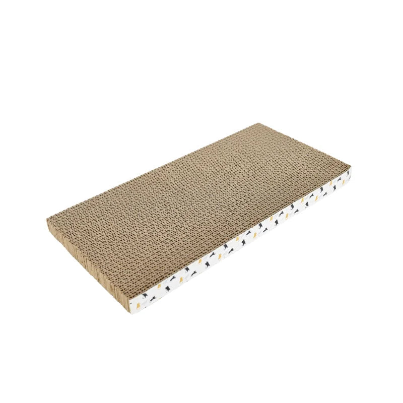 Pawvelle ClawSaver™ Corrugated Cat Scratcher Lounge